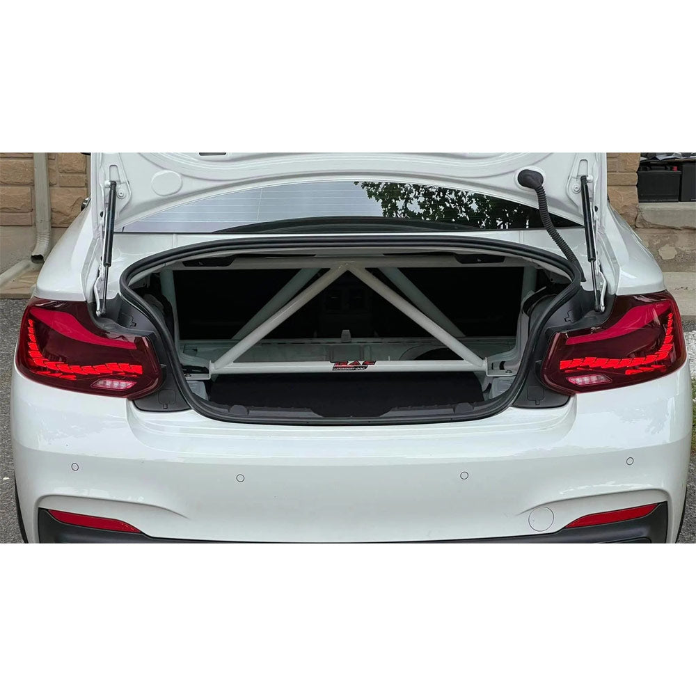 BAF MOTORSPORT Versteifungsstrebe passend für BMW F87 M2 (4-Punkt / eintragungsfrei)