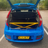 BAF MOTORSPORT Versteifungsstrebe passend für Fiat Punto 188 (4-Punkt / eintragungsfrei)