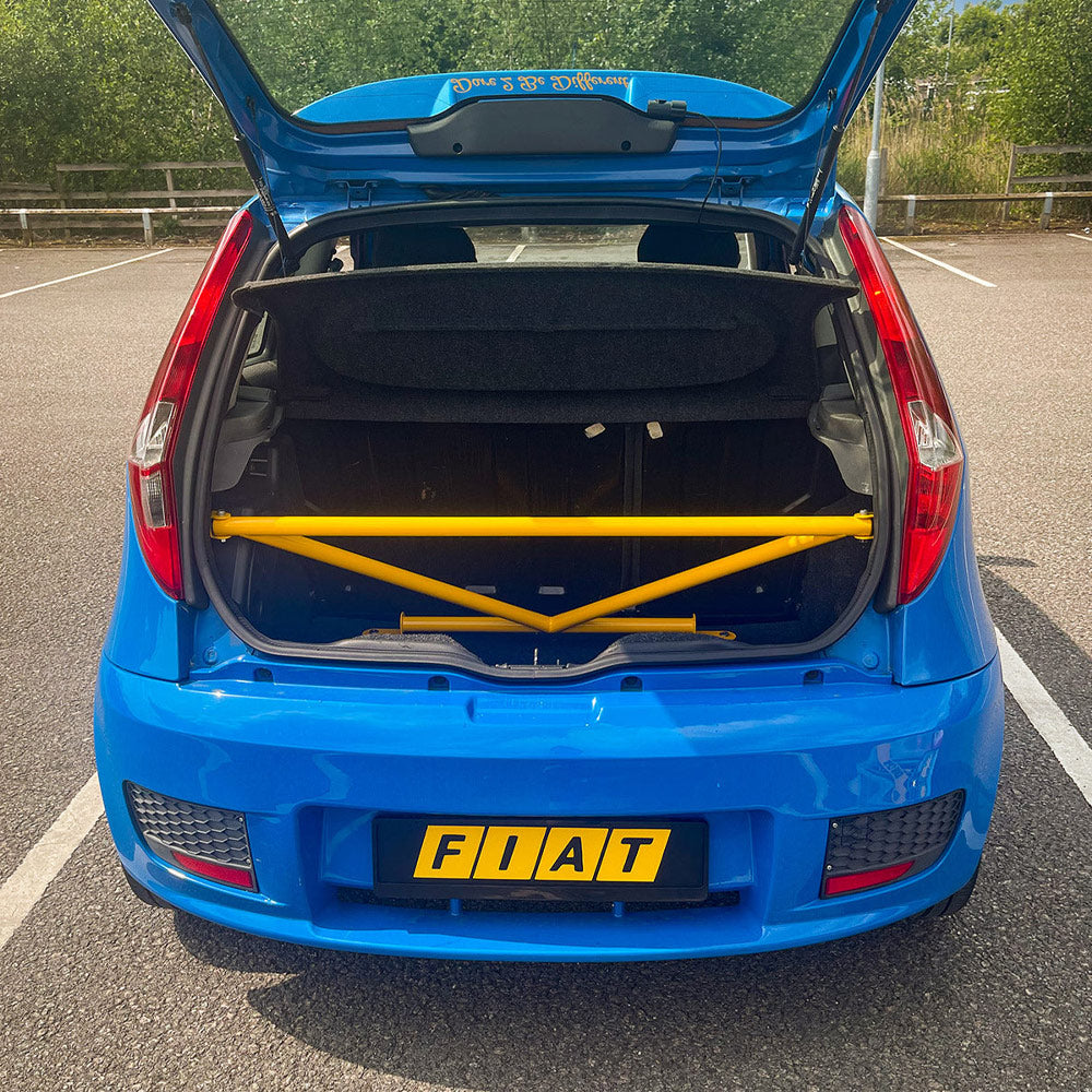 BAF MOTORSPORT Versteifungsstrebe passend für Fiat Punto 188 (4-Punkt / eintragungsfrei)