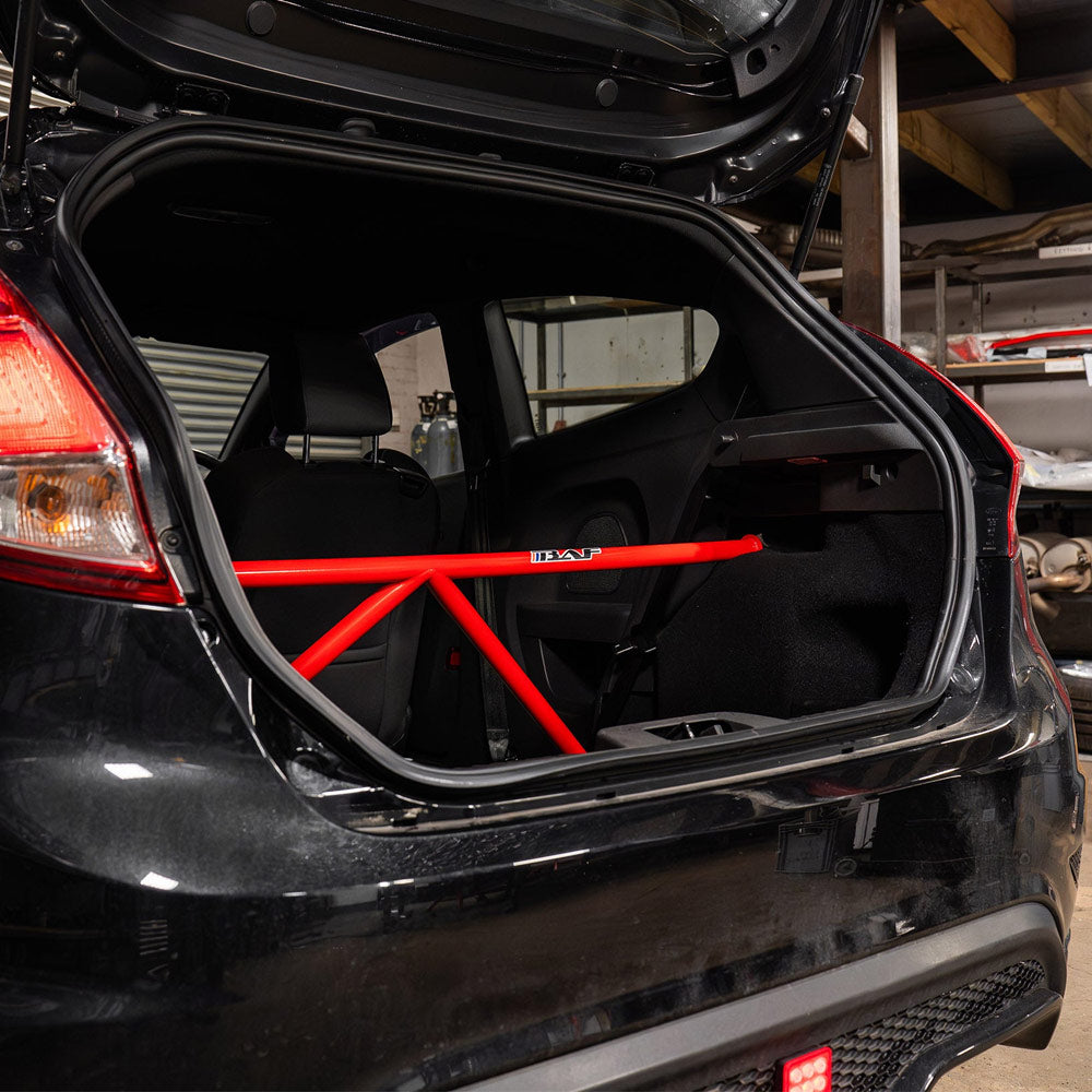 BAF MOTORSPORT Versteifungsstrebe passend für Ford Fiesta MK7 / MK7.5 (4-Punkt / eintragungsfrei)