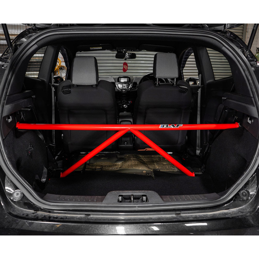 BAF MOTORSPORT Versteifungsstrebe passend für Ford Fiesta MK7 / MK7.5 (4-Punkt / eintragungsfrei)