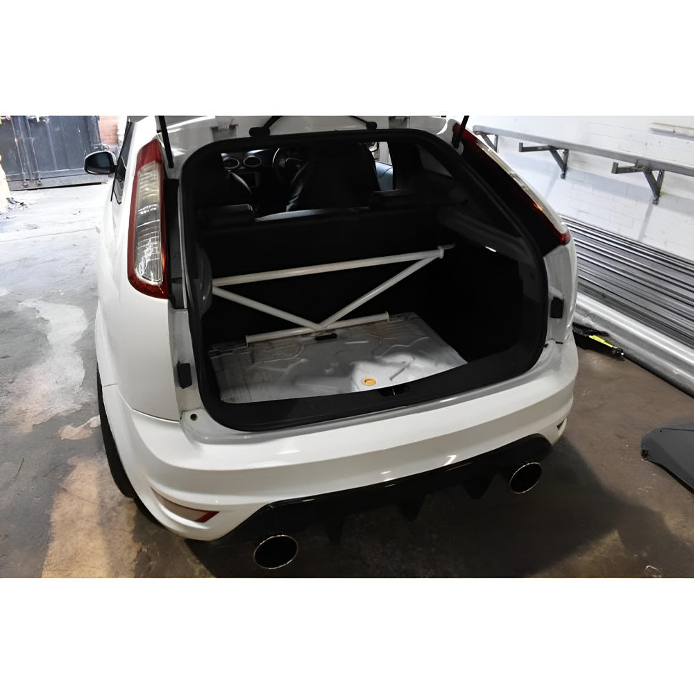 BAF MOTORSPORT Versteifungsstrebe passend für Ford Focus MK2 (4-Punkt / eintragungsfrei)