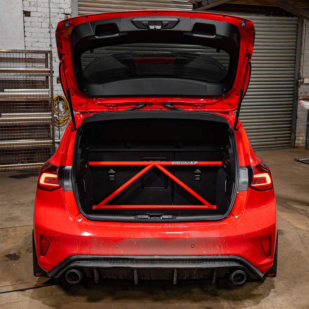 BAF MOTORSPORT Versteifungsstrebe passend für Ford Focus MK4 (4-Punkt / eintragungsfrei)