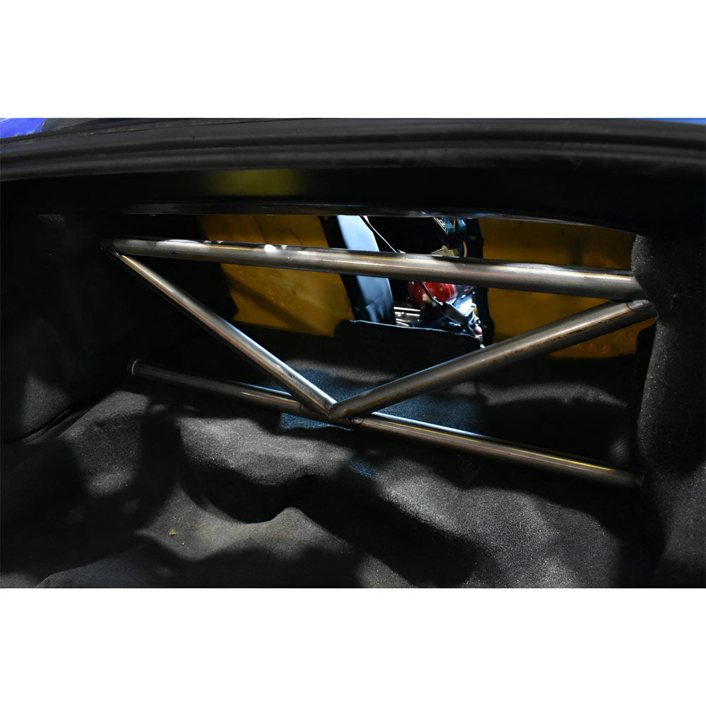 BAF MOTORSPORT Versteifungsstrebe passend für Mazda RX8 (4-Punkt / eintragungsfrei)