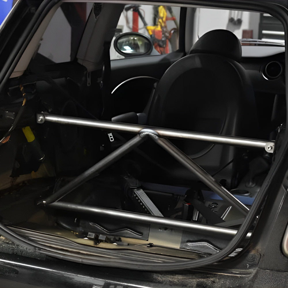 BAF MOTORSPORT Versteifungsstrebe passend für Mini Cooper R50 / R53 (4-Punkt / eintragungsfrei)