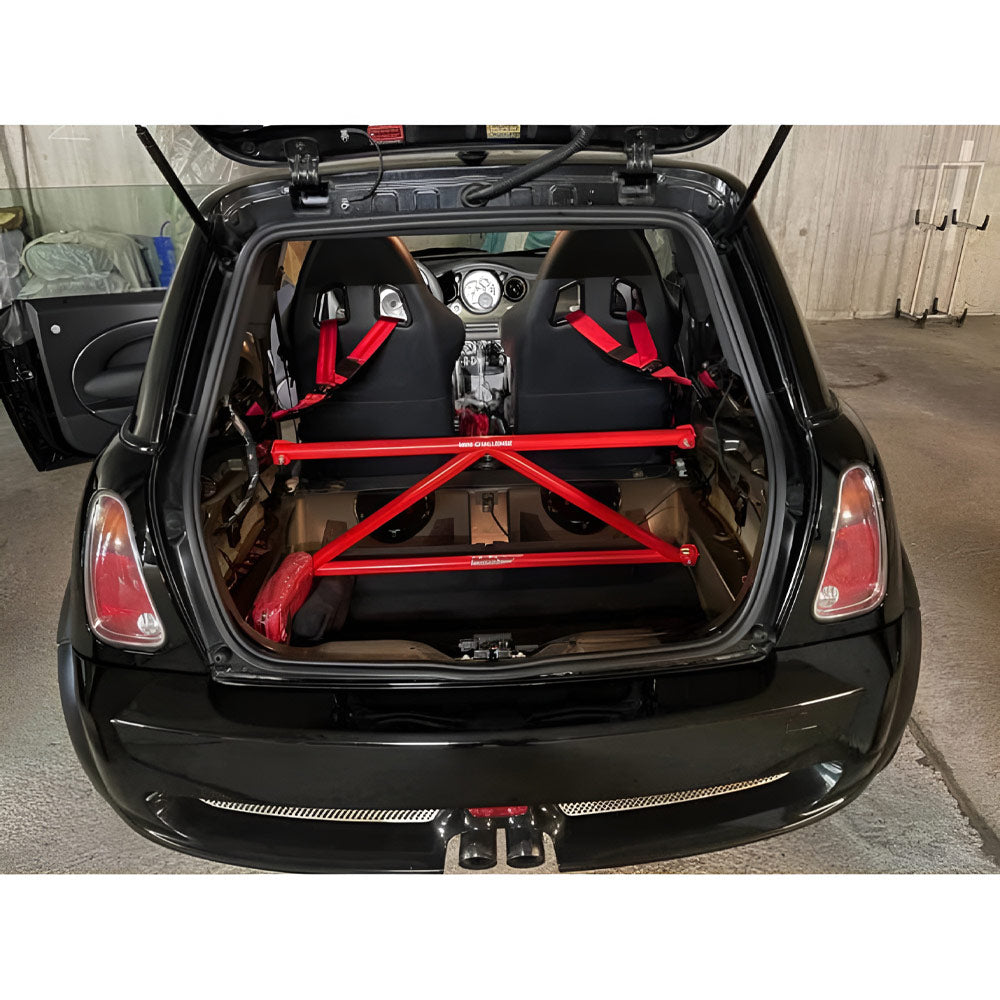 BAF MOTORSPORT Versteifungsstrebe passend für Mini Cooper R50 / R53 (4-Punkt / eintragungsfrei)