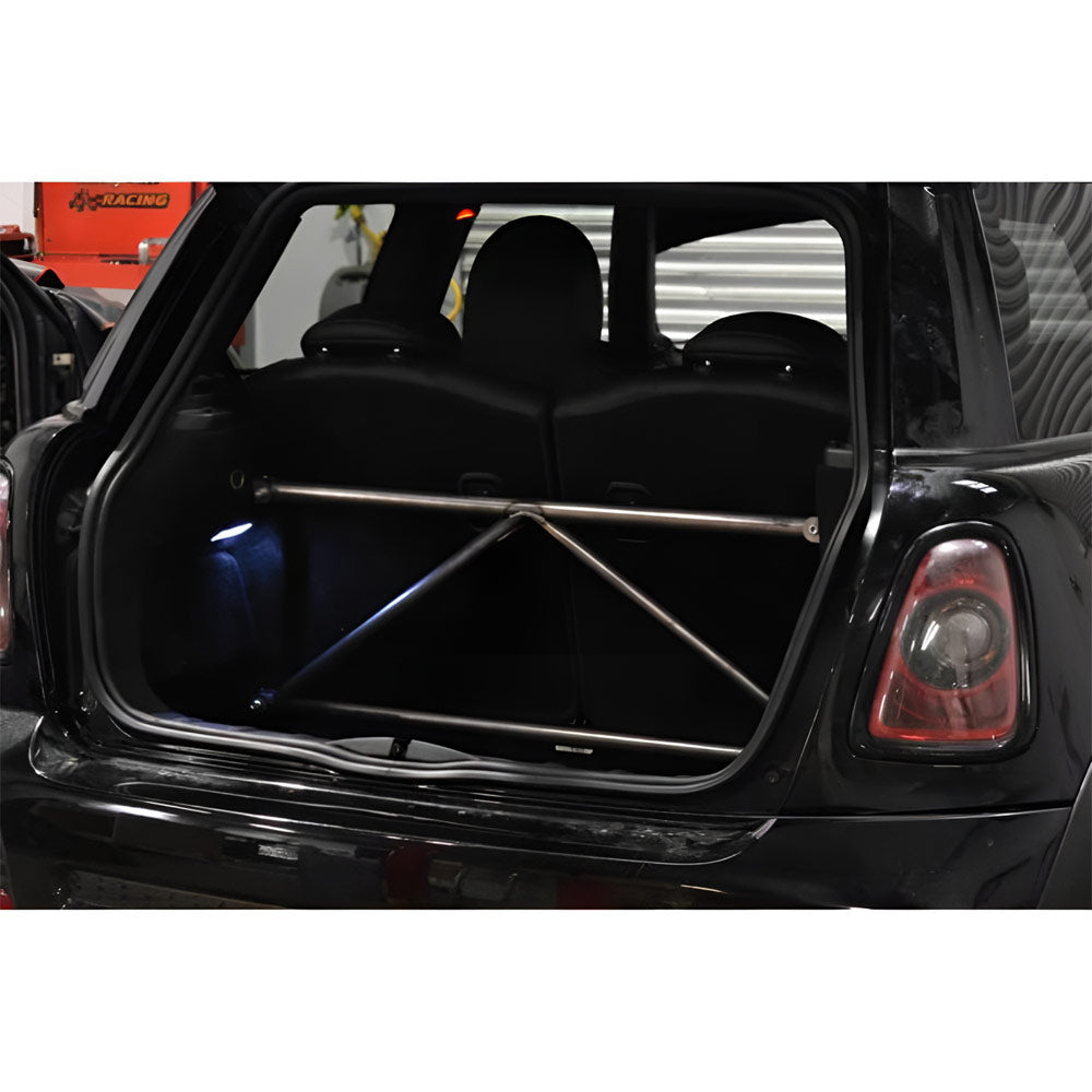 BAF MOTORSPORT Versteifungsstrebe passend für Mini Cooper R56 (4-Punkt / eintragungsfrei)