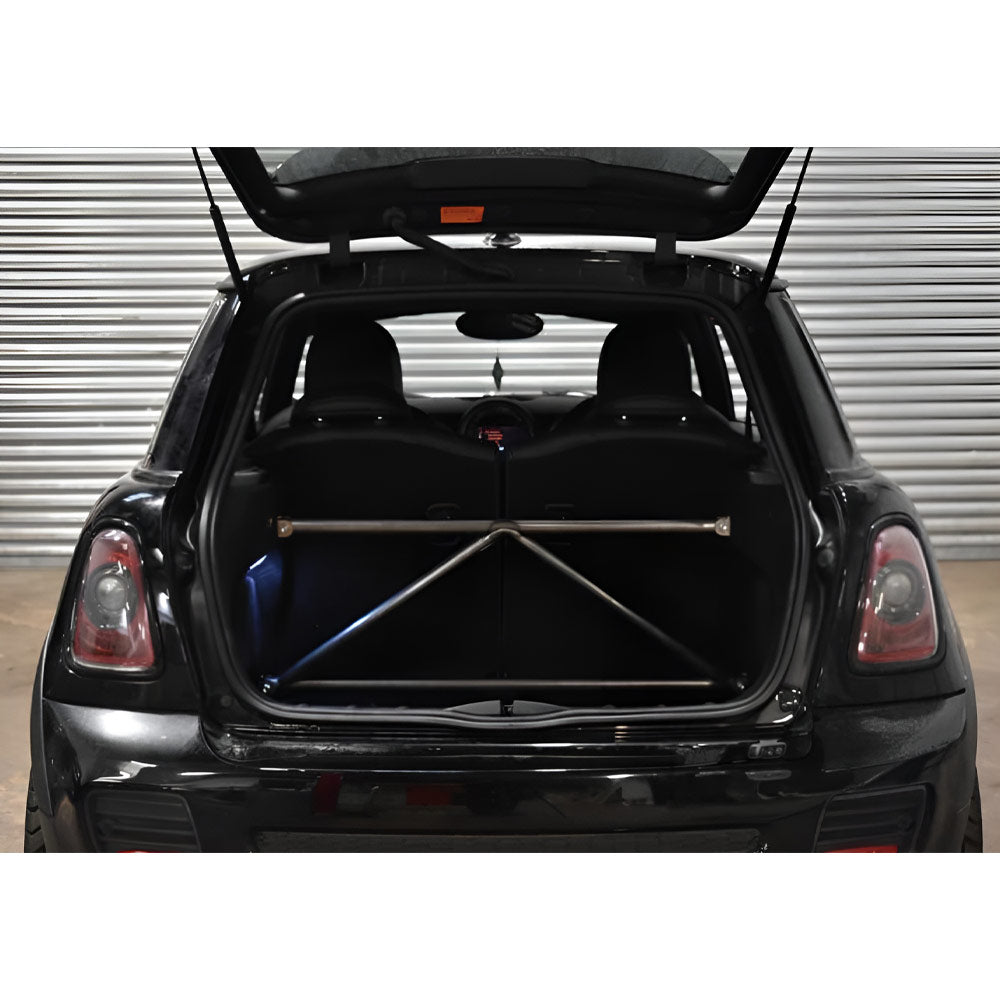 BAF MOTORSPORT Versteifungsstrebe passend für Mini Cooper R56 (4-Punkt / eintragungsfrei)