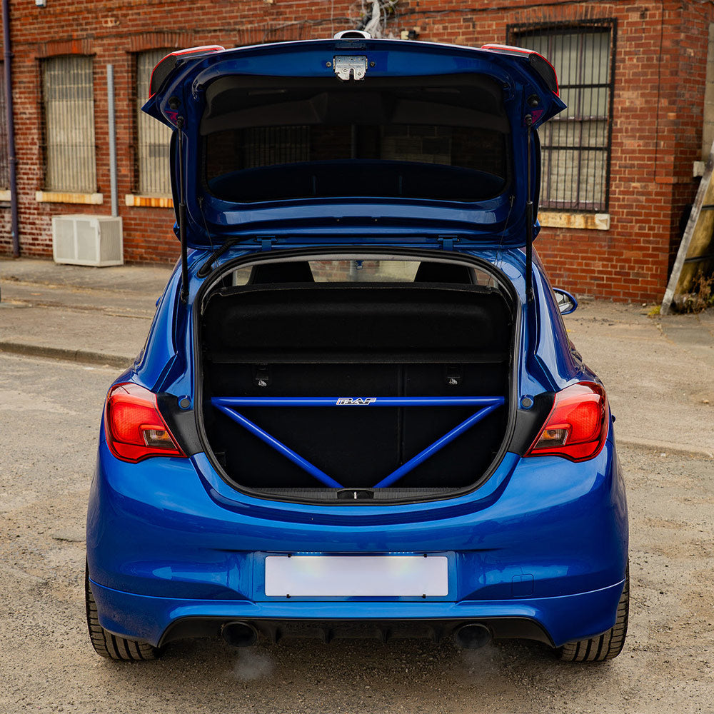 BAF MOTORSPORT Versteifungsstrebe passend für Opel Corsa E (4-Punkt / eintragungsfrei)