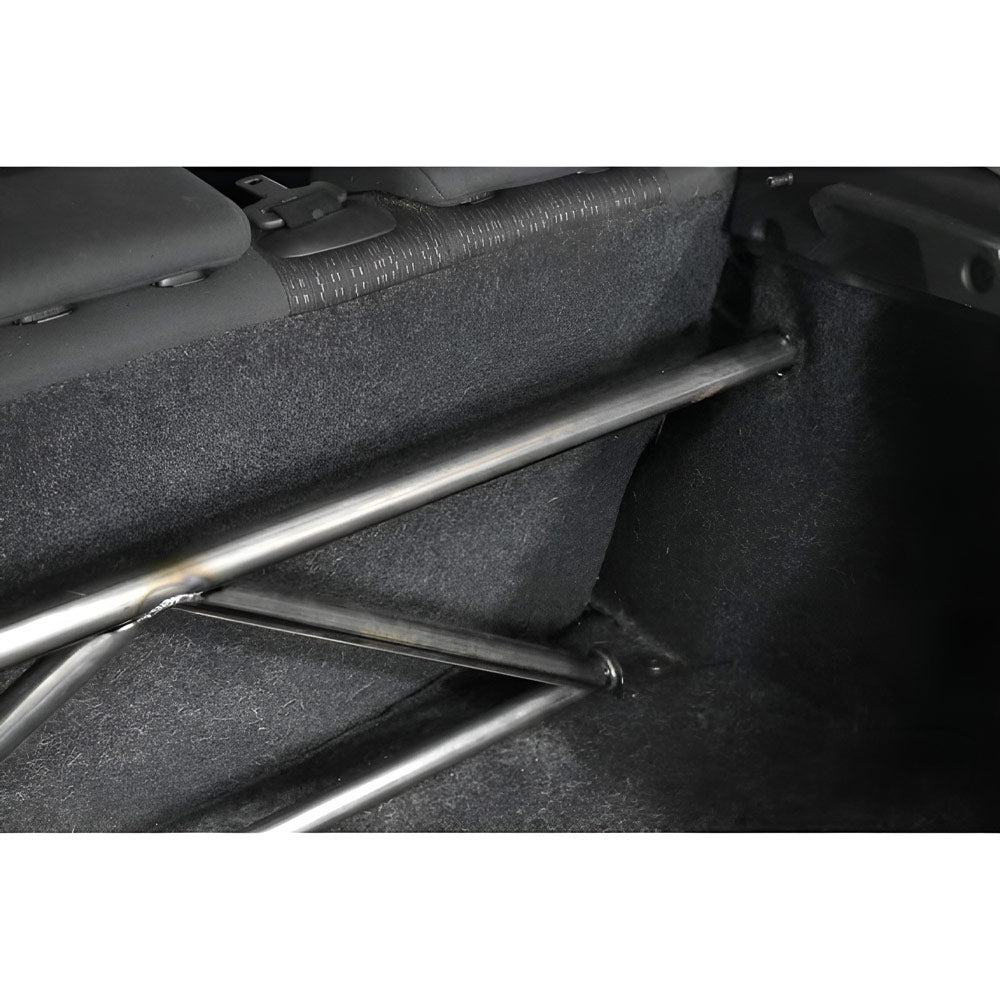 BAF MOTORSPORT Versteifungsstrebe passend für Renault Megane MK2 Hatchback (4-Punkt / eintragungsfrei)