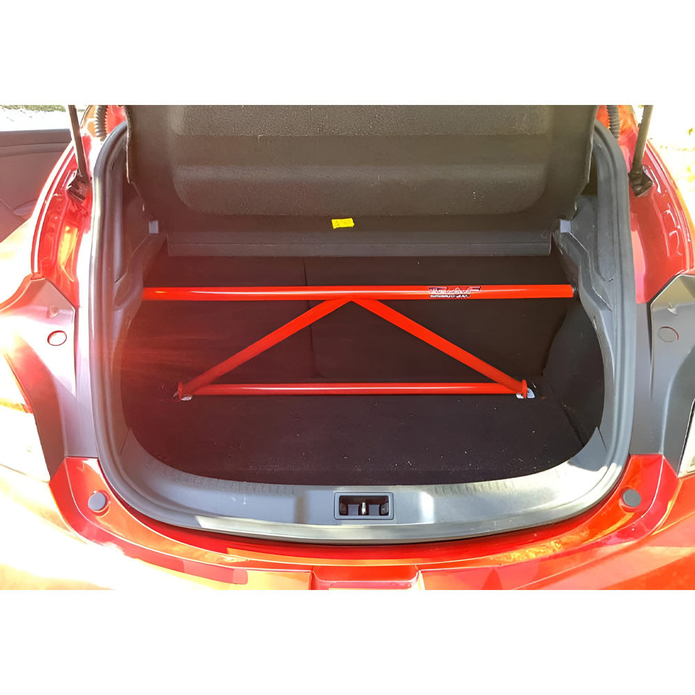BAF MOTORSPORT Versteifungsstrebe passend für Renault Megane MK3 Hatchback (4-Punkt / eintragungsfrei)