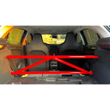 BAF MOTORSPORT Versteifungsstrebe passend für Renault Megane MK4 Hatchback (4-Punkt / eintragungsfrei)