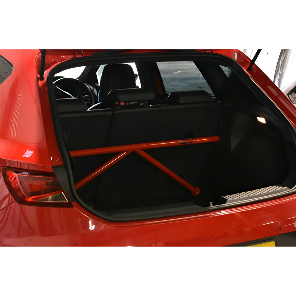 BAF MOTORSPORT Versteifungsstrebe passend für Seat Leon 5F (4-Punkt / eintragungsfrei)