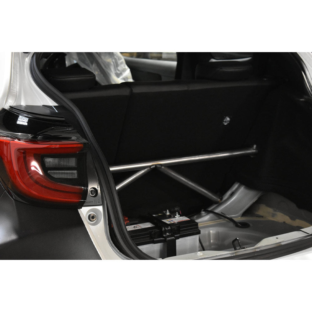 BAF MOTORSPORT Versteifungsstrebe passend für Toyota GR Yaris (4-Punkt / eintragungsfrei)