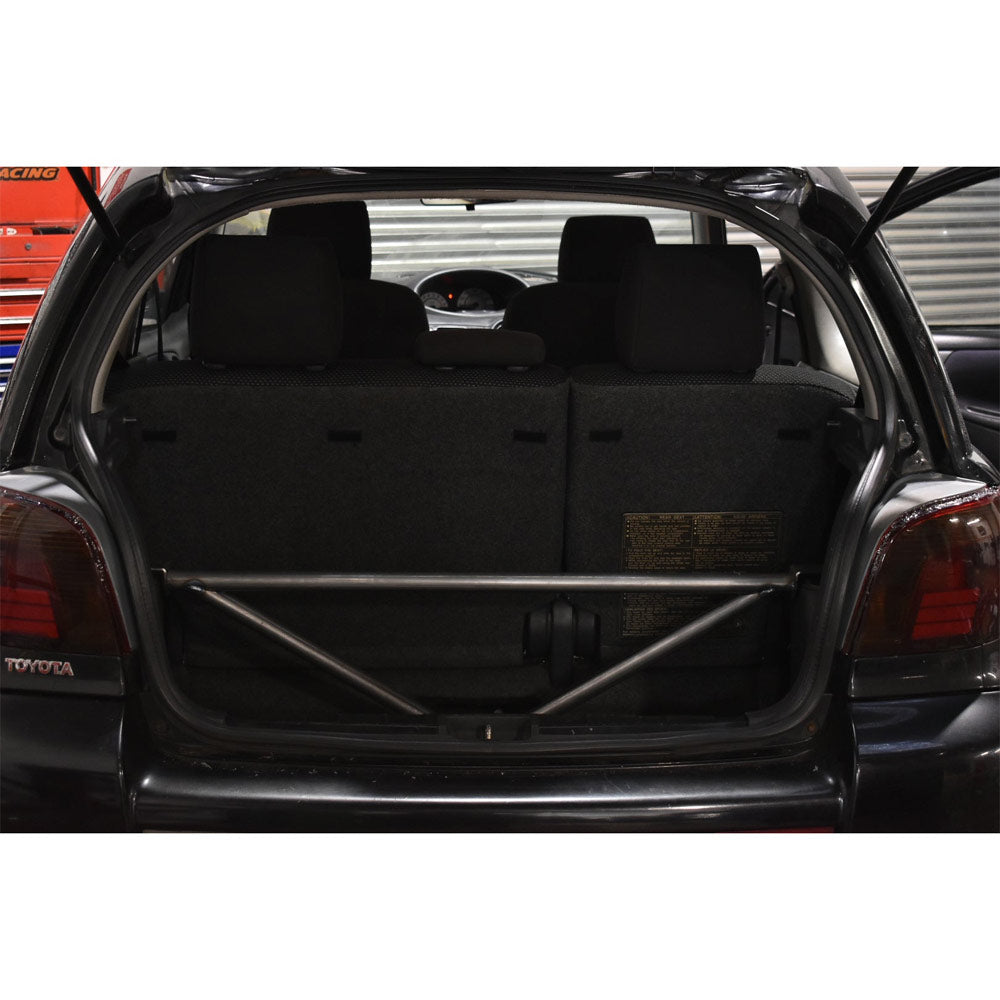 BAF MOTORSPORT Versteifungsstrebe passend für Toyota Yaris XP10 (4-Punkt / eintragungsfrei)