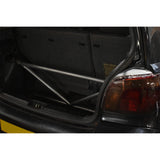 BAF MOTORSPORT Versteifungsstrebe passend für Toyota Yaris XP10 (4-Punkt / eintragungsfrei)