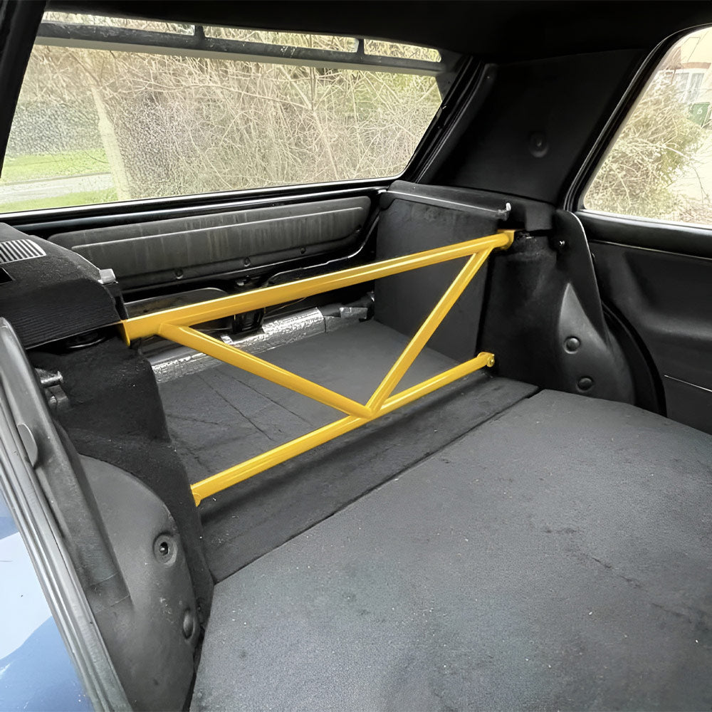 BAF MOTORSPORT Versteifungsstrebe passend für VW Golf 2 (4-Punkt / eintragungsfrei)
