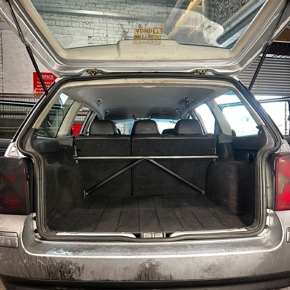 BAF MOTORSPORT Versteifungsstrebe passend für VW Passat B5 Variant (4-Punkt / eintragungsfrei)