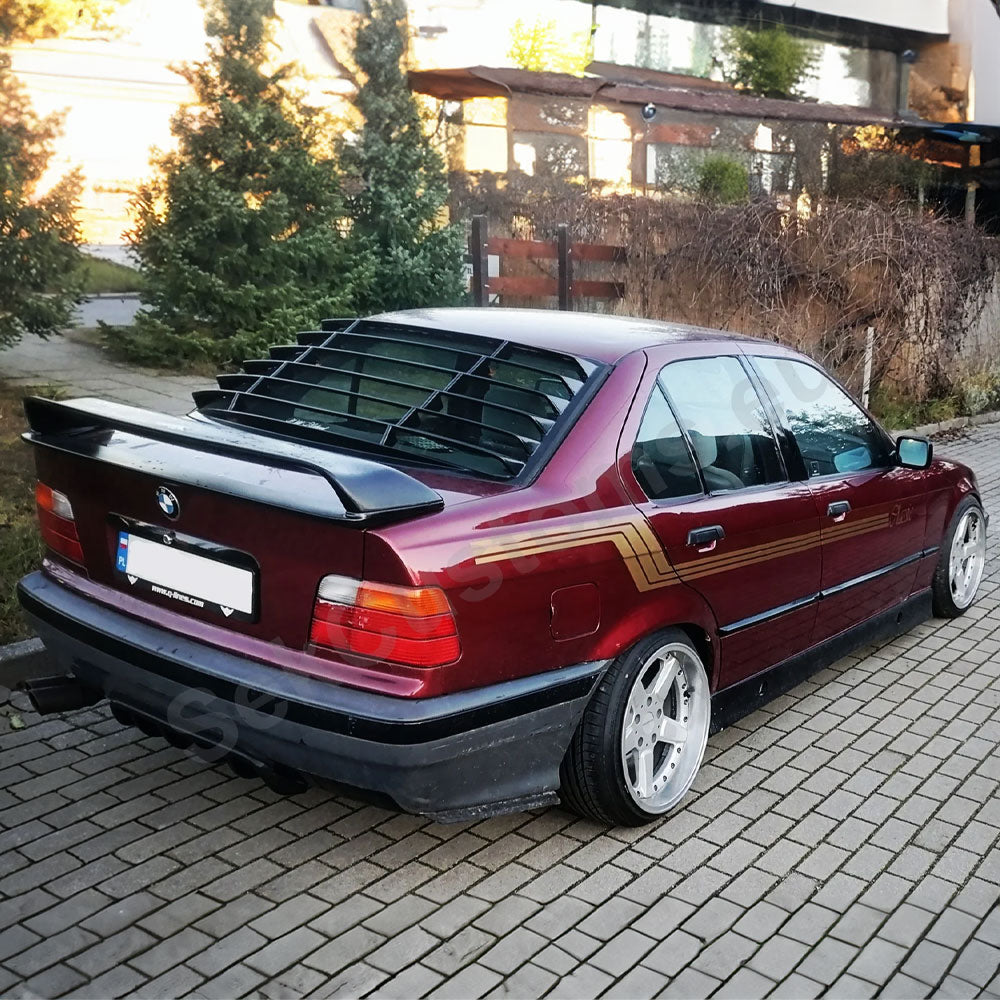 SEKCUSTOMS Katzentreppe Louver passend für BMW E36 Limousine