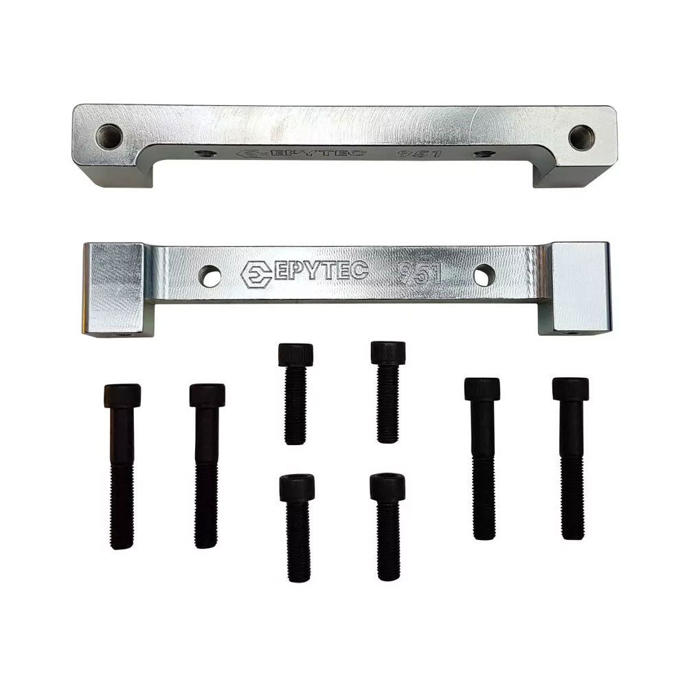 EPYTEC Bremssattel Adapter BMW E9X M3 für Porsche 997 Bremsanlage Vorderachse - PARTS33 GmbH