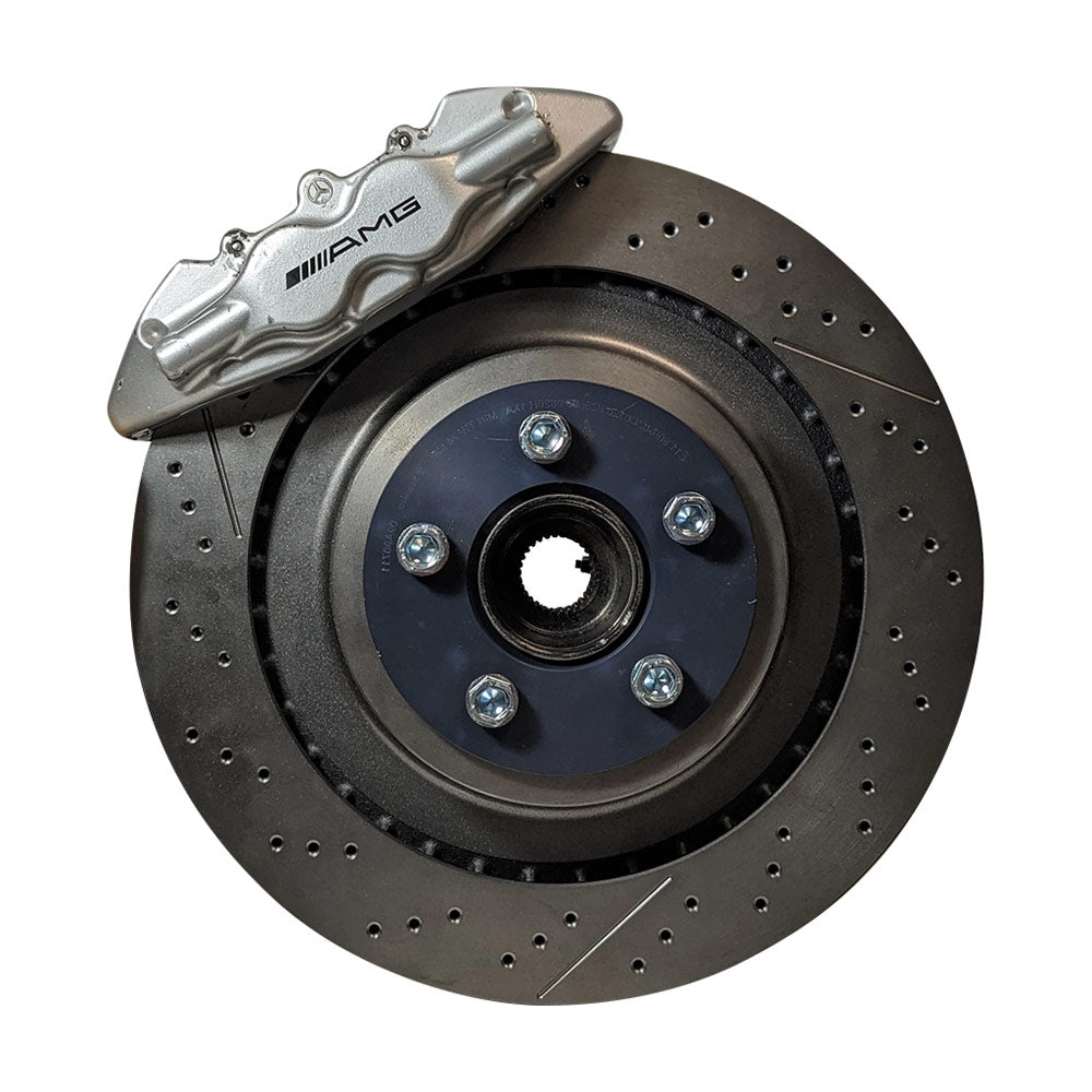 EPYTEC Bremssattel Adapter passend für Mercedes-Benz W447 Vito Viano für 4-Kolben Sattel mit 360x26mm Bremsscheibe Hinterachse