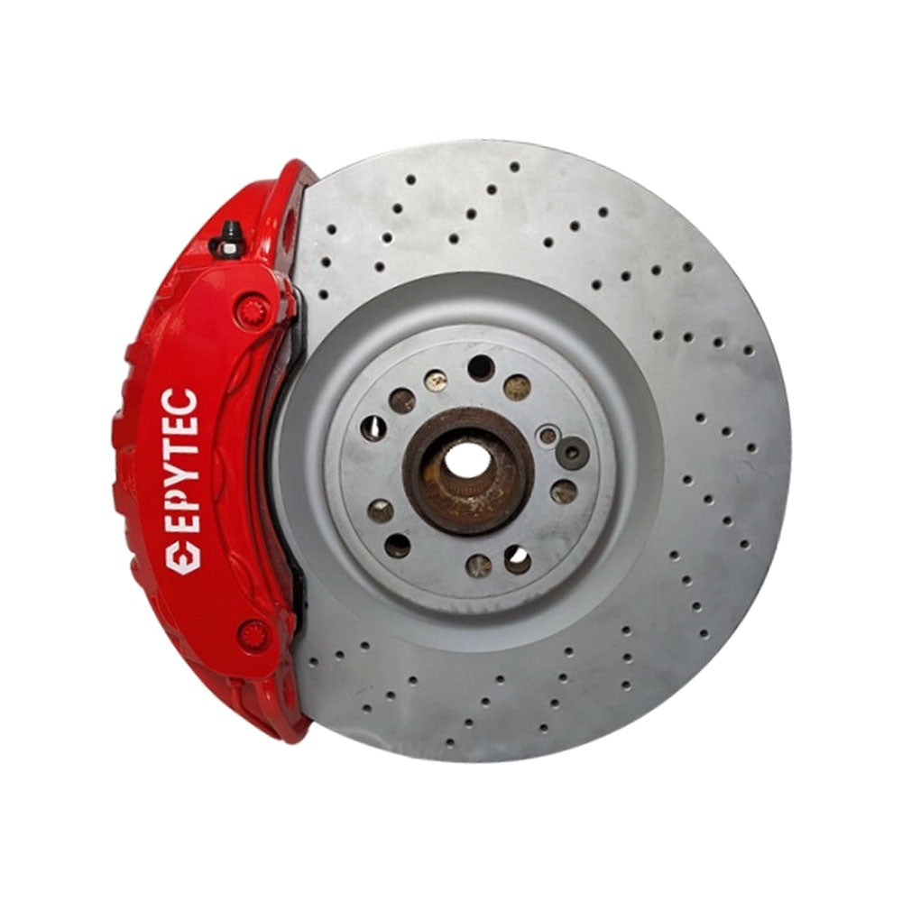 EPYTEC Bremssattel Adapter passend für VW T5 T6 für 82mm 6-Kolben Porsche Sattel mit 375x36mm Bremsscheibe Vorderachse
