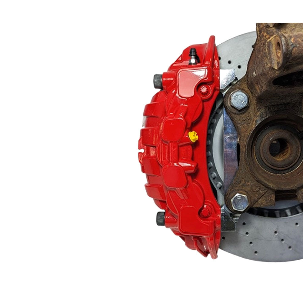 EPYTEC Bremssattel Adapter passend für VW T5 T6 für 82mm 6-Kolben Porsche Sattel mit 375x36mm Bremsscheibe Vorderachse