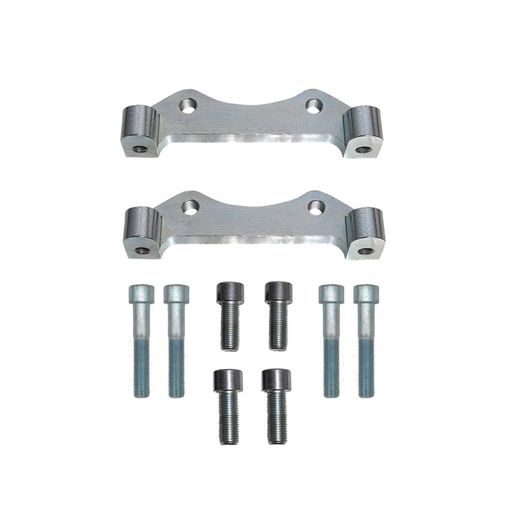 EPYTEC Bremssattel Adapter passend für Mercedes-Benz W447 für 4-Kolben AMG Sattel mit 360x26mm Bremsscheibe Hinterachse