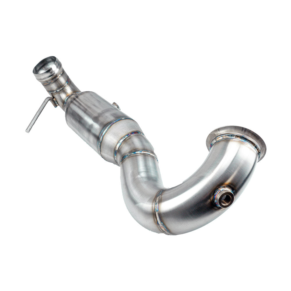 BULL-X Downpipe passend für Mercedes A45 W176 / CLA45 C117 / GLA45 X156 AMG 2.0L (eintragungsfrei)