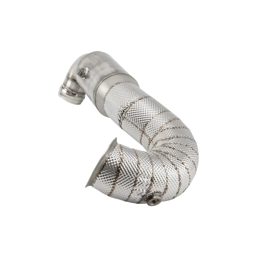 BULL-X Downpipe passend für Mercedes A45 W176 / CLA45 C117 / GLA45 X156 AMG 2.0L (eintragungsfrei)