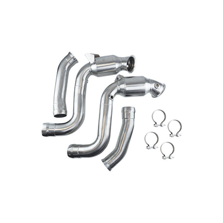 BULL-X Downpipe passend für Mercedes-Benz W205 C63 / C63S AMG 4.0L V8 Biturbo