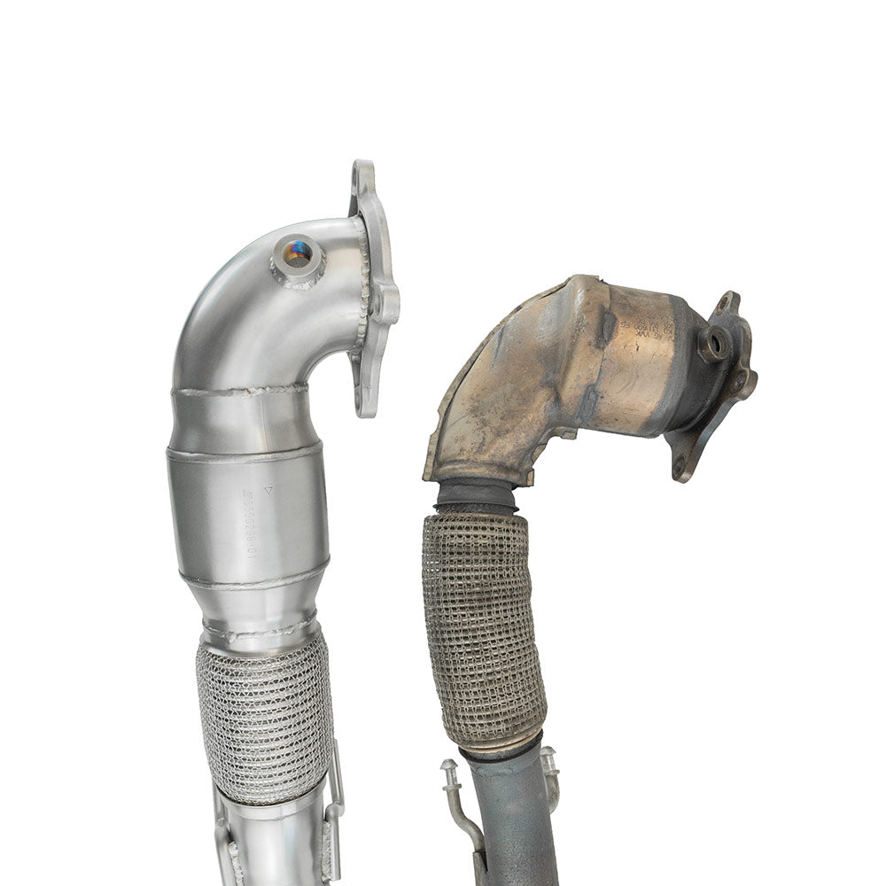 BULL-X Downpipe passend für VW Audi Skoda Seat 1.8 / 2.0 TSI EA888 (eintragungsfrei)