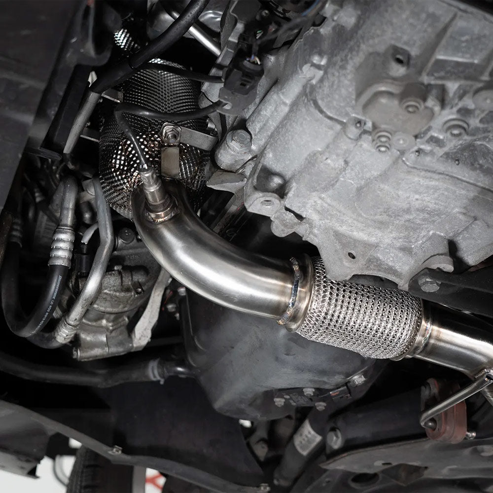 BULL-X Downpipe passend für VW Golf 6 Polo 6R / Audi A1 8X / Skoda / Seat 1.2 T(F)SI EA111 (eintragungsfrei)