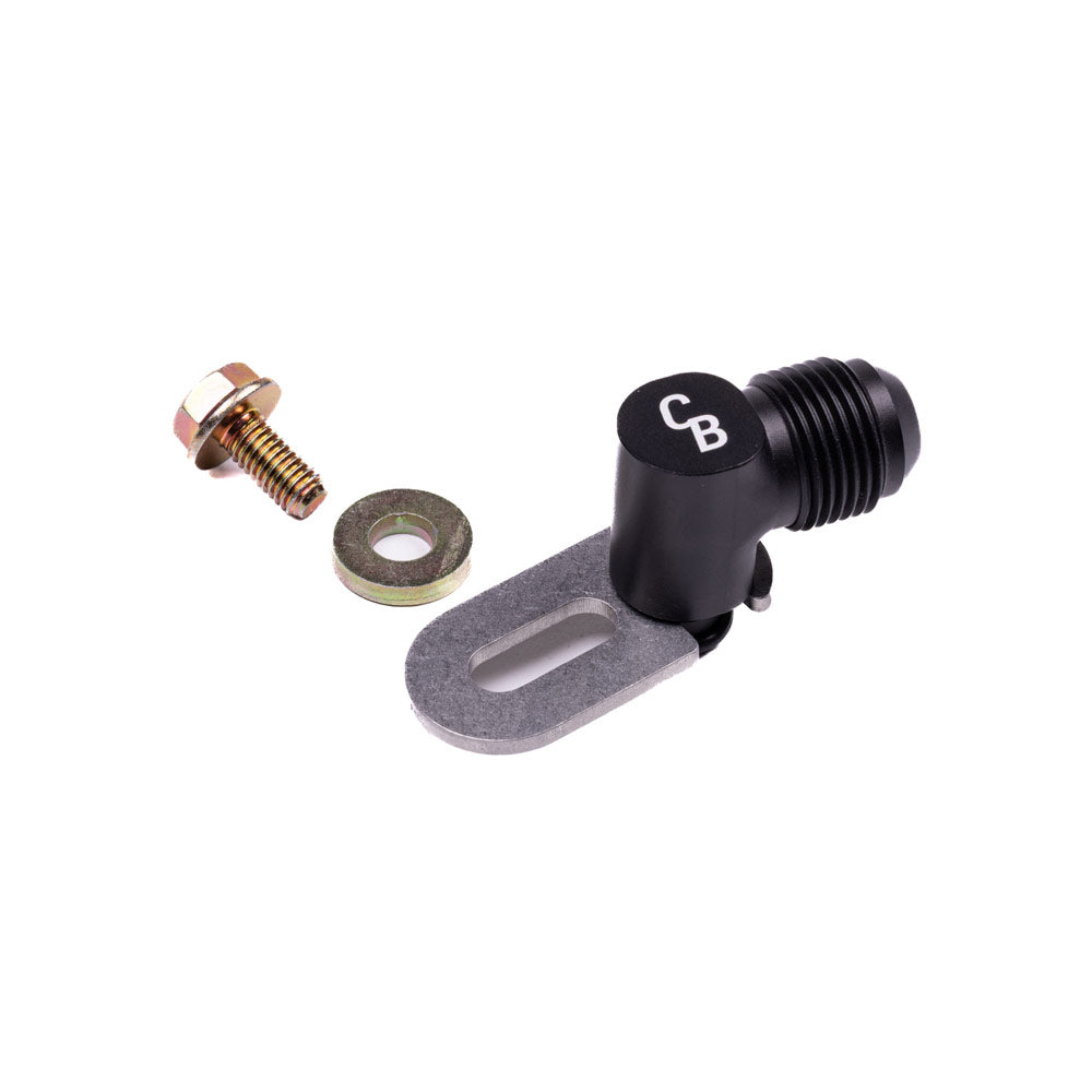 CHASE BAYS 10AN Servopumpen-Adapter passend für Toyota 1JZ / 2JZ / 3S (Aluminium)