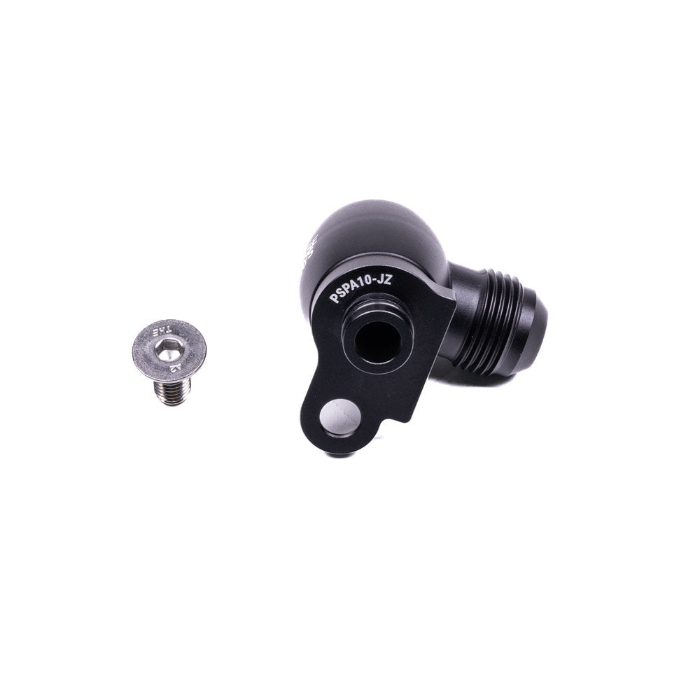 CHASE BAYS 10AN Servopumpen-Adapter passend für Toyota 1JZ / 2JZ / 3S (Aluminium)