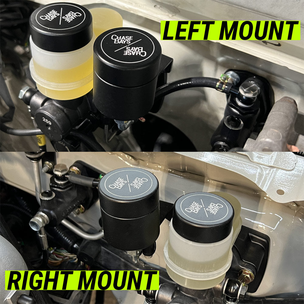 CHASE BAYS Kupplungs-Ausgleichsbehälter passend für Dual Piston Brake Booster Delete