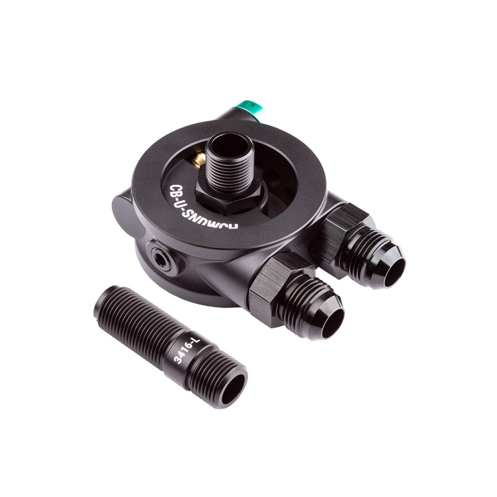 CHASE BAYS Ölkühler Adapter Kit passend für Toyota 1JZ 2JZ (externer Ölkühler)
