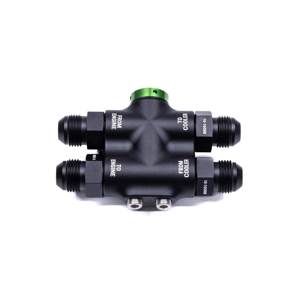 CHASE BAYS Thermostatgesteuerter Ölkühler Adapter (Aluminium)