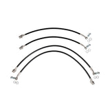 CHASE BAYS verlängerte Bremsleitung Set Bremssattel passend für Chevrolet Corvette C5 C6