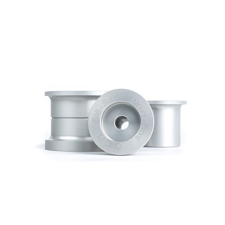 CNC71 Differentialaufhängung Buchsen Set starr passend für BMW E46 (Aluminium)