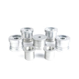 CNC71 Differentialaufhängung Hinterachsträger Buchsen Set starr passend für BMW E46 (Aluminium)