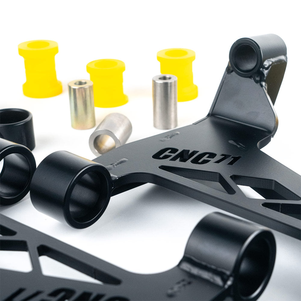 CNC71 Querlenker passend für Nissan 350Z Hinterachse oben einstellbar Set (Stahl)