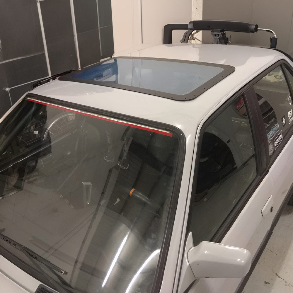 CNC71 Schiebedachabdeckung Sunroof Delete passend für BMW E30 blau