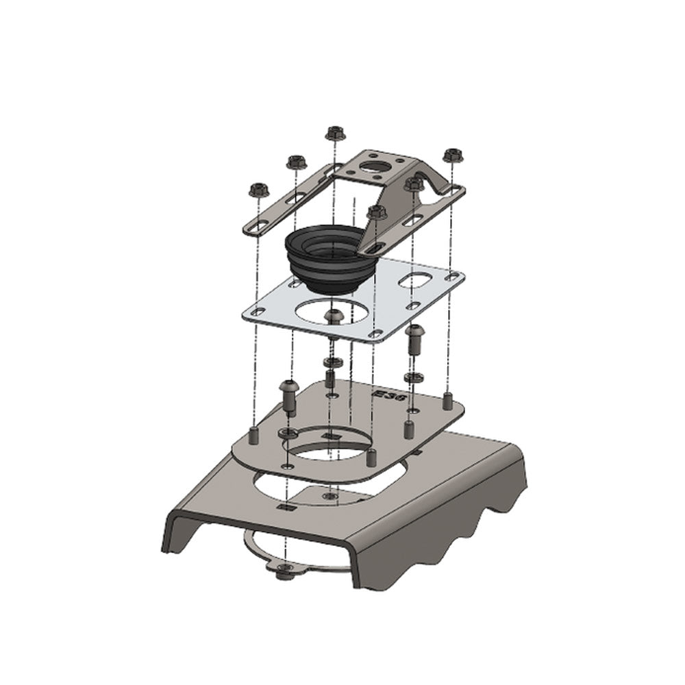 COOLERWORX Short Shifter Direct Fit Kit passend für BMW E30 E34 E36 E39 E46 E8X E9X F3X F8X