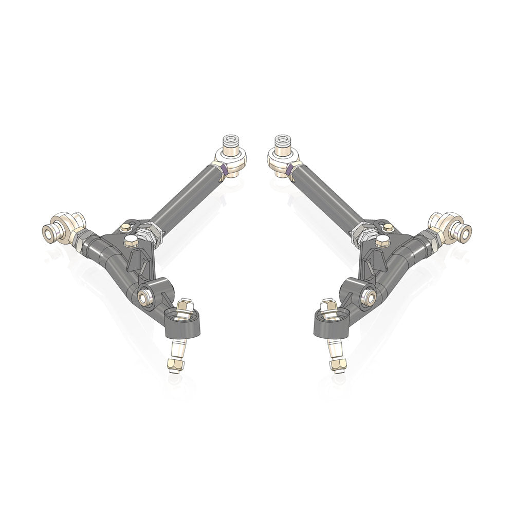 CYBUL Querlenker Camber Arms passend für Mazda MX-5 NC Vorderachse unten einstellbar Set Uniball (Stahl)