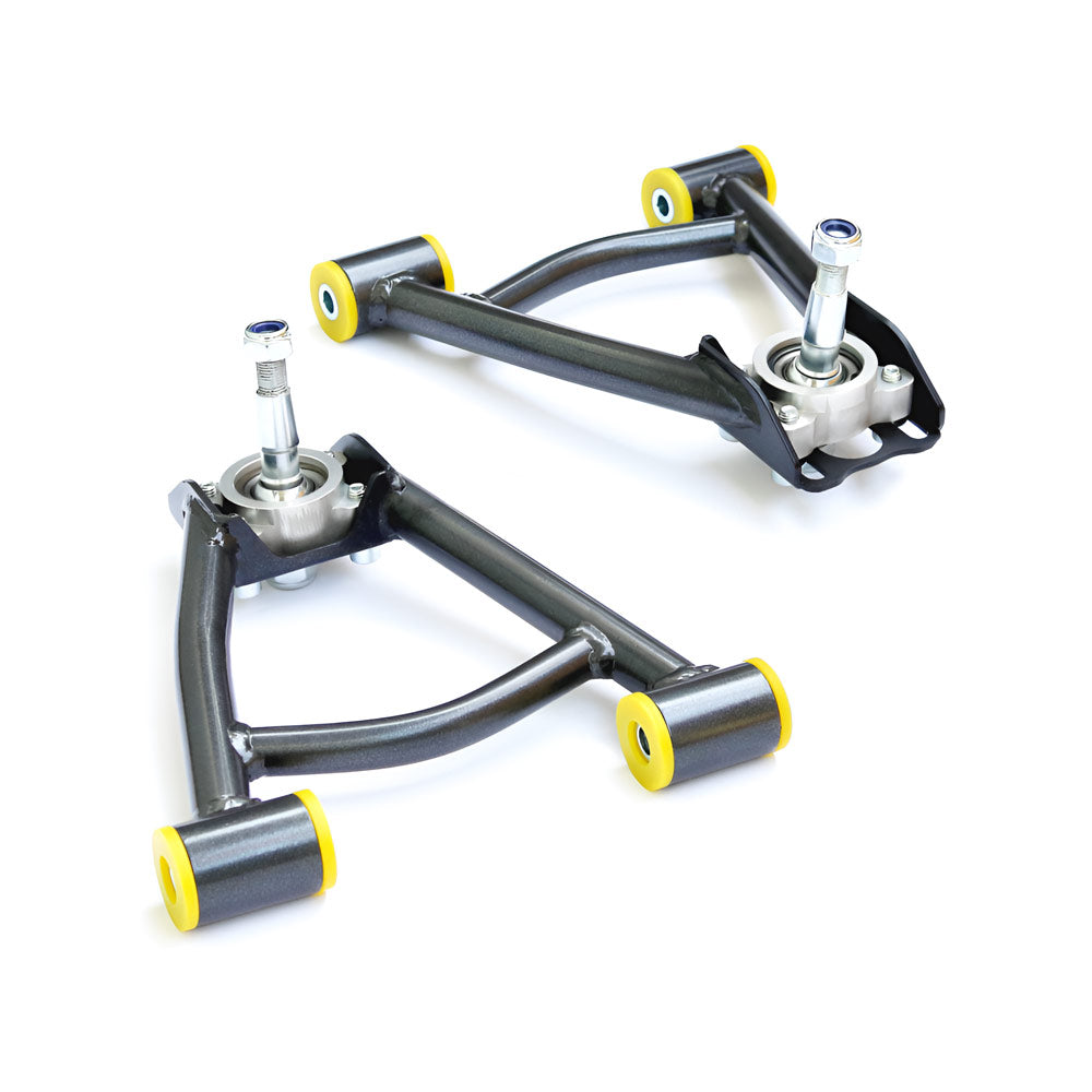 CYBUL Querlenker Camber Arms passend für Mazda MX-5 ND Vorderachse einstellbar Set (Aluminium/PU)