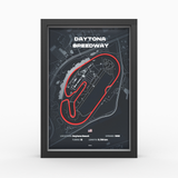AP10 Daytona 3D Poster (gerahmt)
