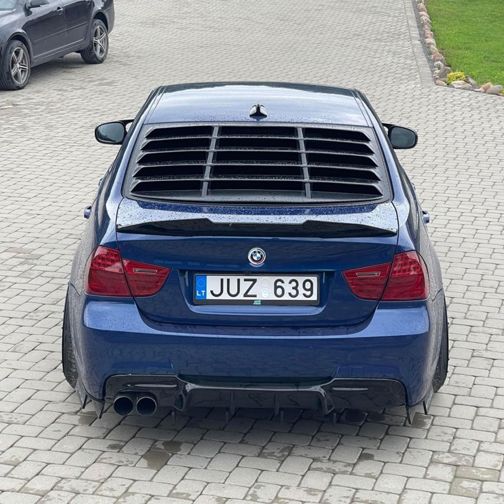 VAUTOSPORT Heckdiffusor passend für BMW E90 E91 (Single Exit)