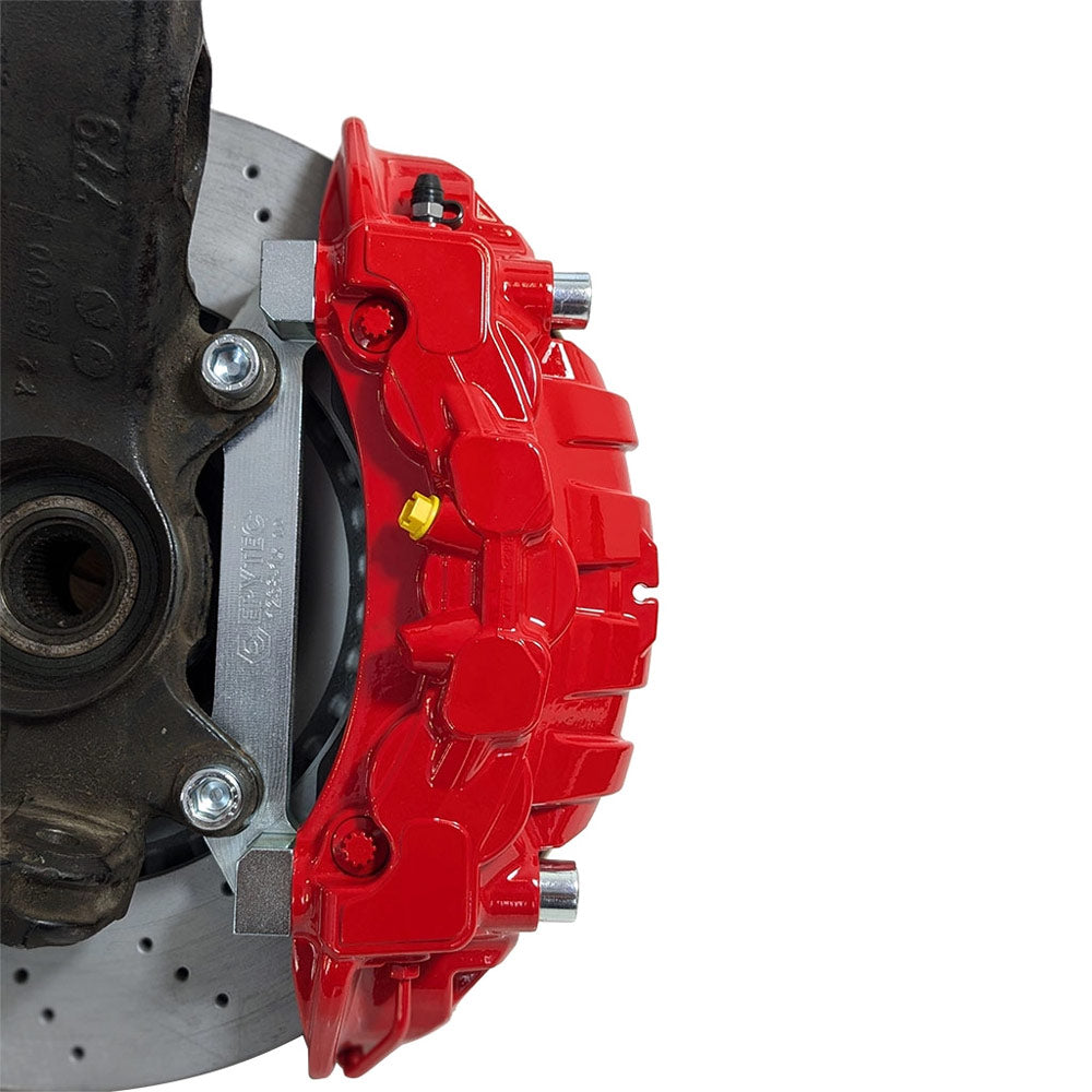 EPYTEC Bremsanlagen Kit passend für Audi A4 S4 B5 A6 C5 / VW Passat 3B / Skoda Superb auf 6-Kolben Porsche Sattel mit 375×36 Bremsscheibe Vorderachse