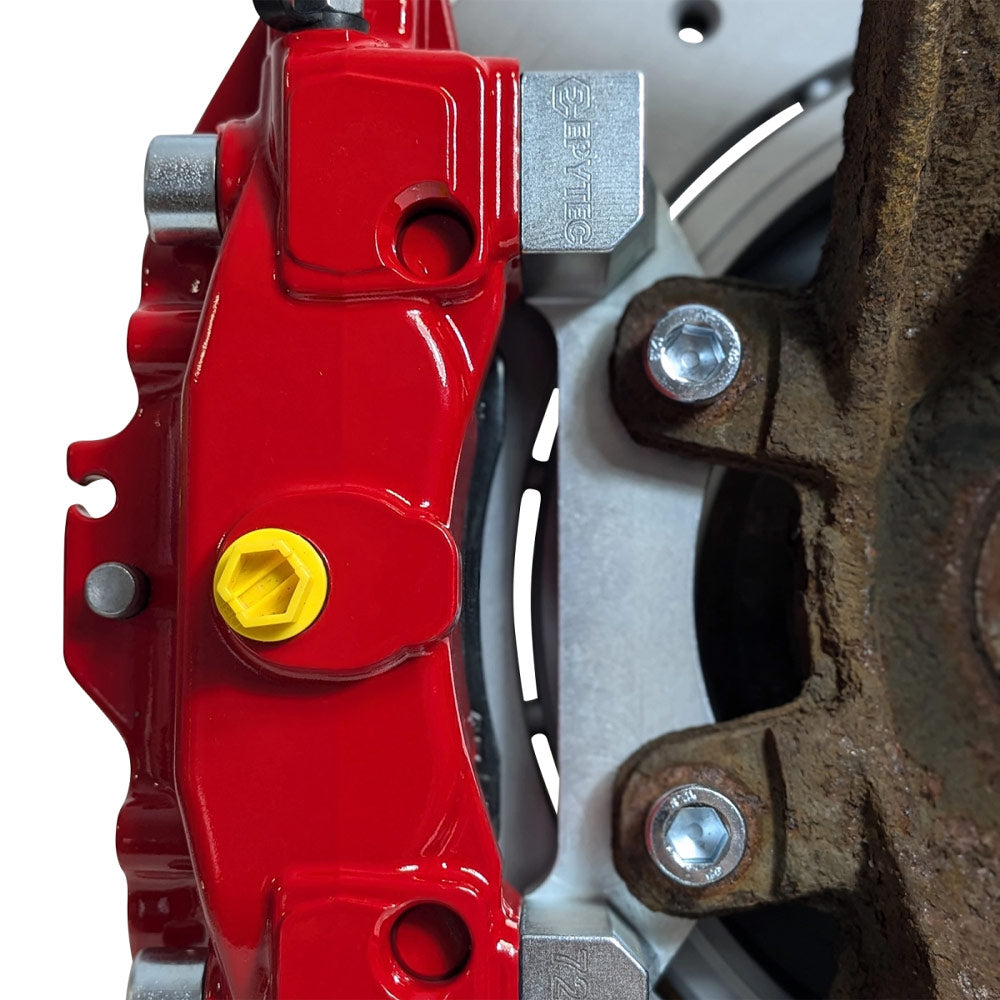 EPYTEC Bremsanlagen Kit passend für BMW E46 auf 4-Kolben Porsche Sattel mit 328×20mm Bremsscheibe Hinterachse